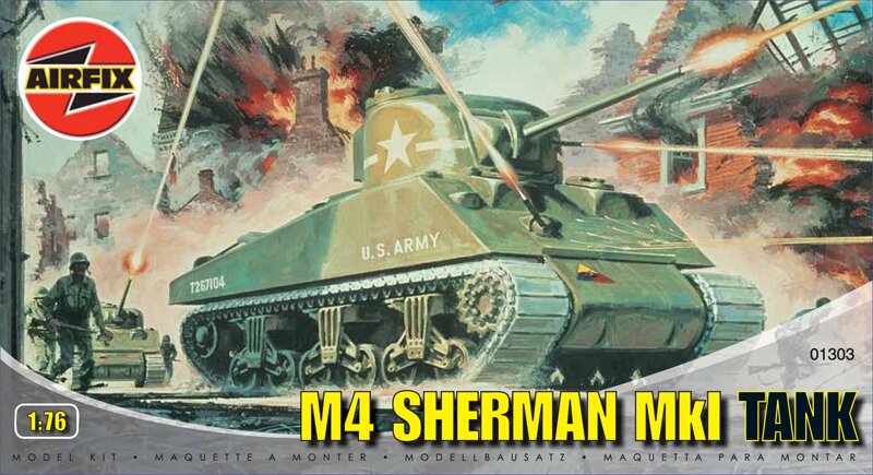 модель Танк SHERMAN M4 MK1